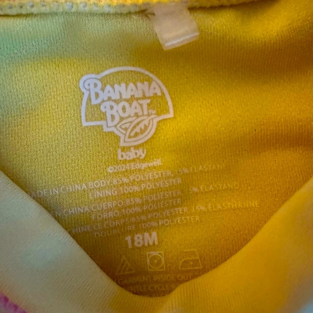 Banana Boat / Yellow Swimsuit / 18 months / Cutie Pie - Picture 5 of 7